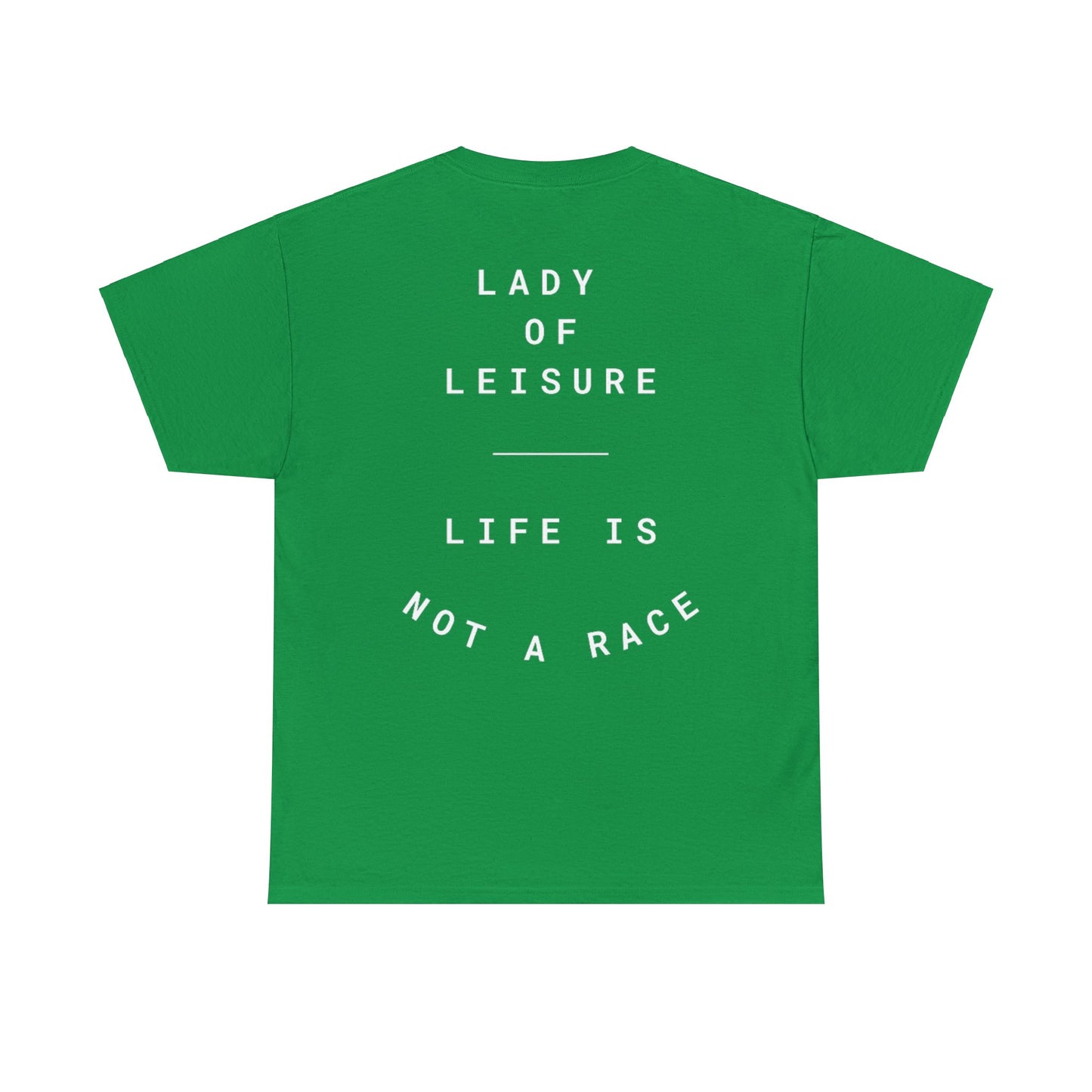 Unisex "Lady of Leisure" Heavy Cotton Tee