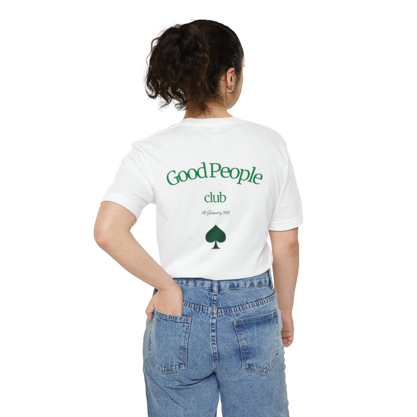 Unisex "Good People's Club"  Pocket T-shirt