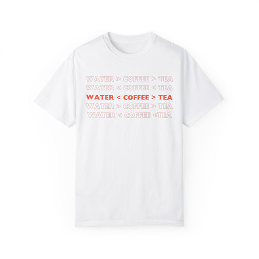 Unisex "Coffee" Garment-Dyed T-shirt