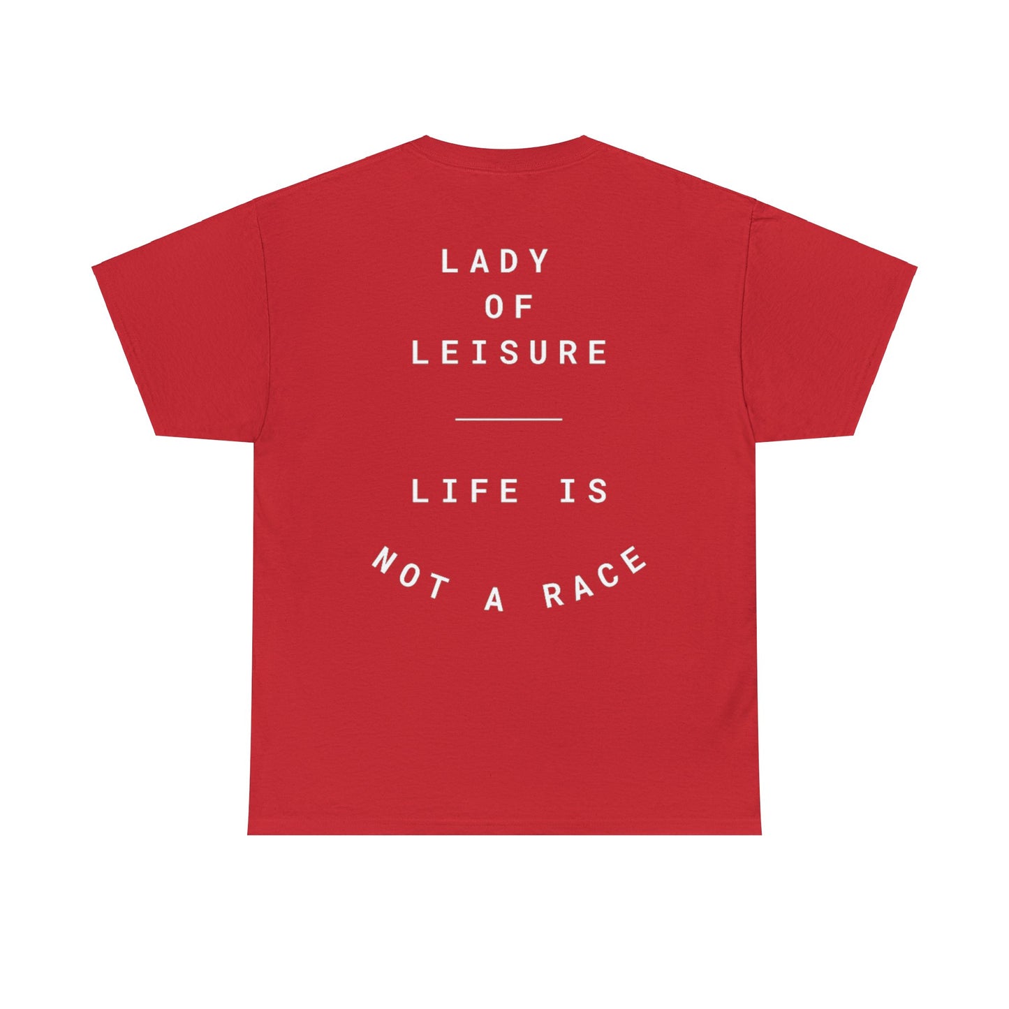 Unisex "Lady of Leisure" Heavy Cotton Tee