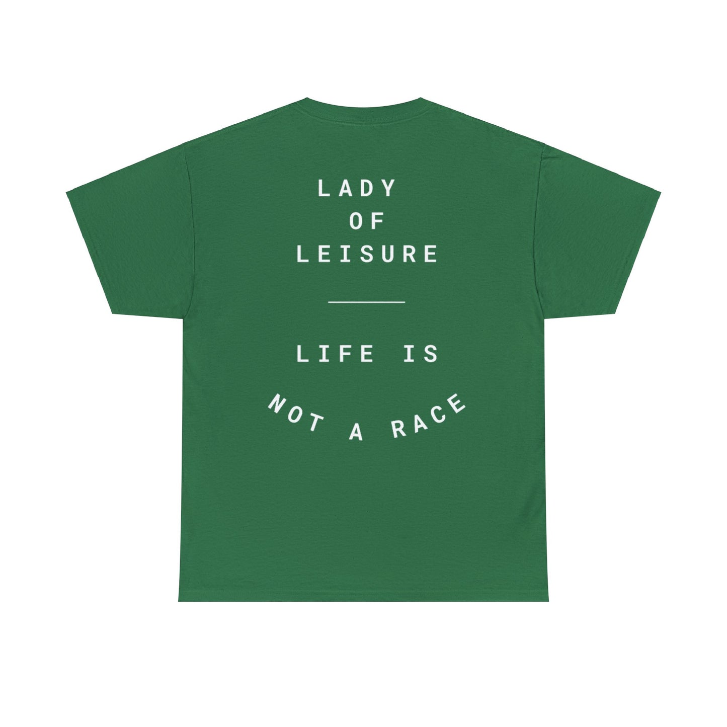 Unisex "Lady of Leisure" Heavy Cotton Tee