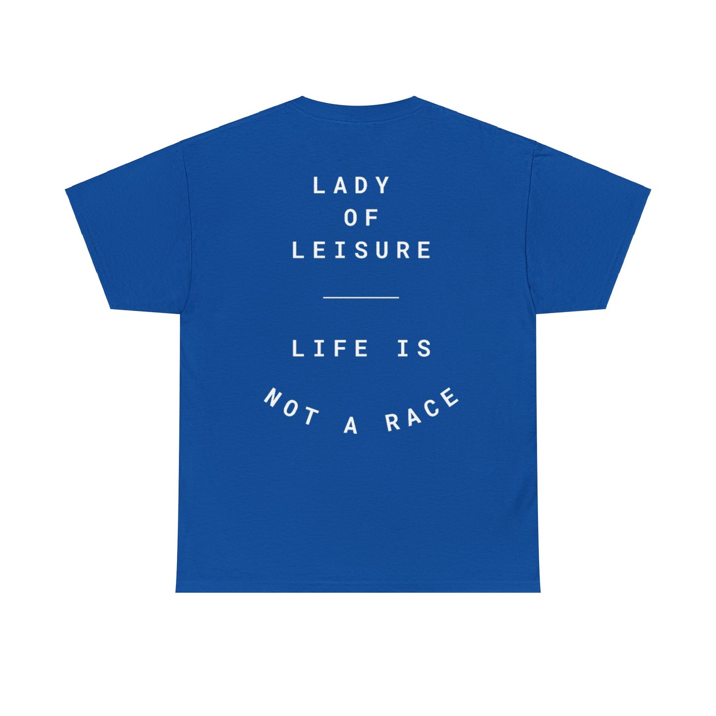 Unisex "Lady of Leisure" Heavy Cotton Tee