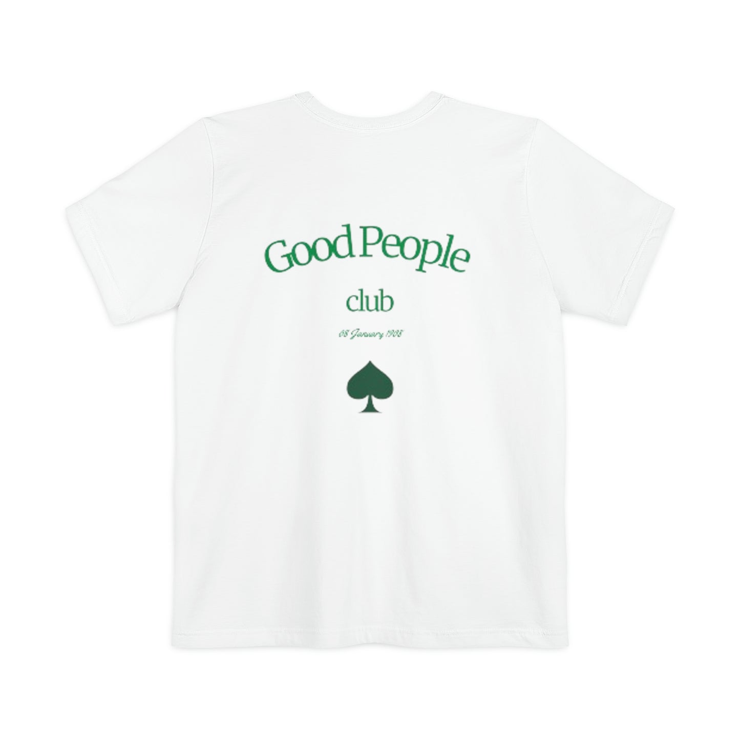 Unisex "Good People's Club"  Pocket T-shirt