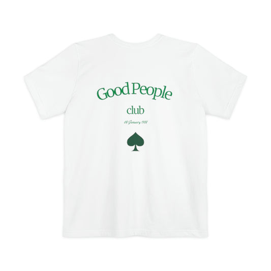 Unisex "Good People's Club"  Pocket T-shirt